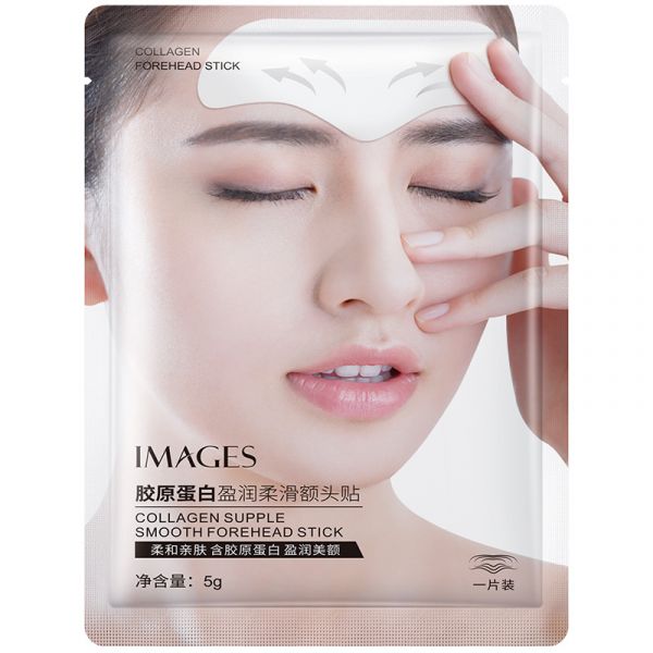 Anti-wrinkle forehead patch sticker with collagen Images (93257)